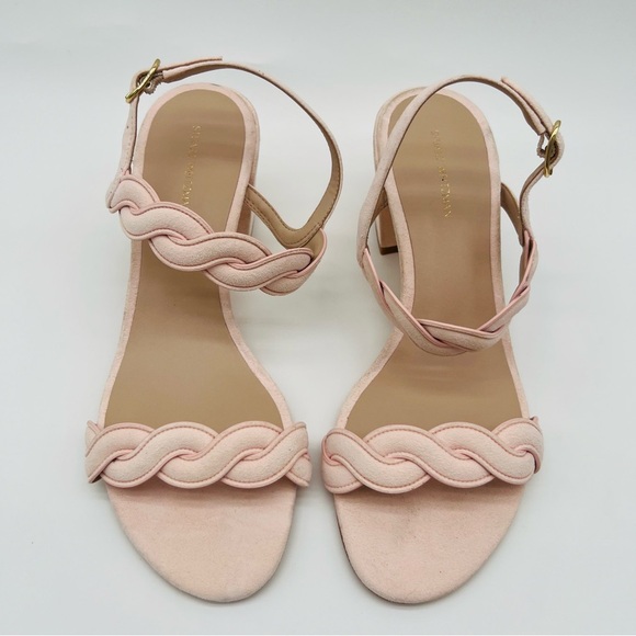 Stuart Weitzman Twistie Heels | Rosewater | Sz 9.5 - Picture 4 of 11